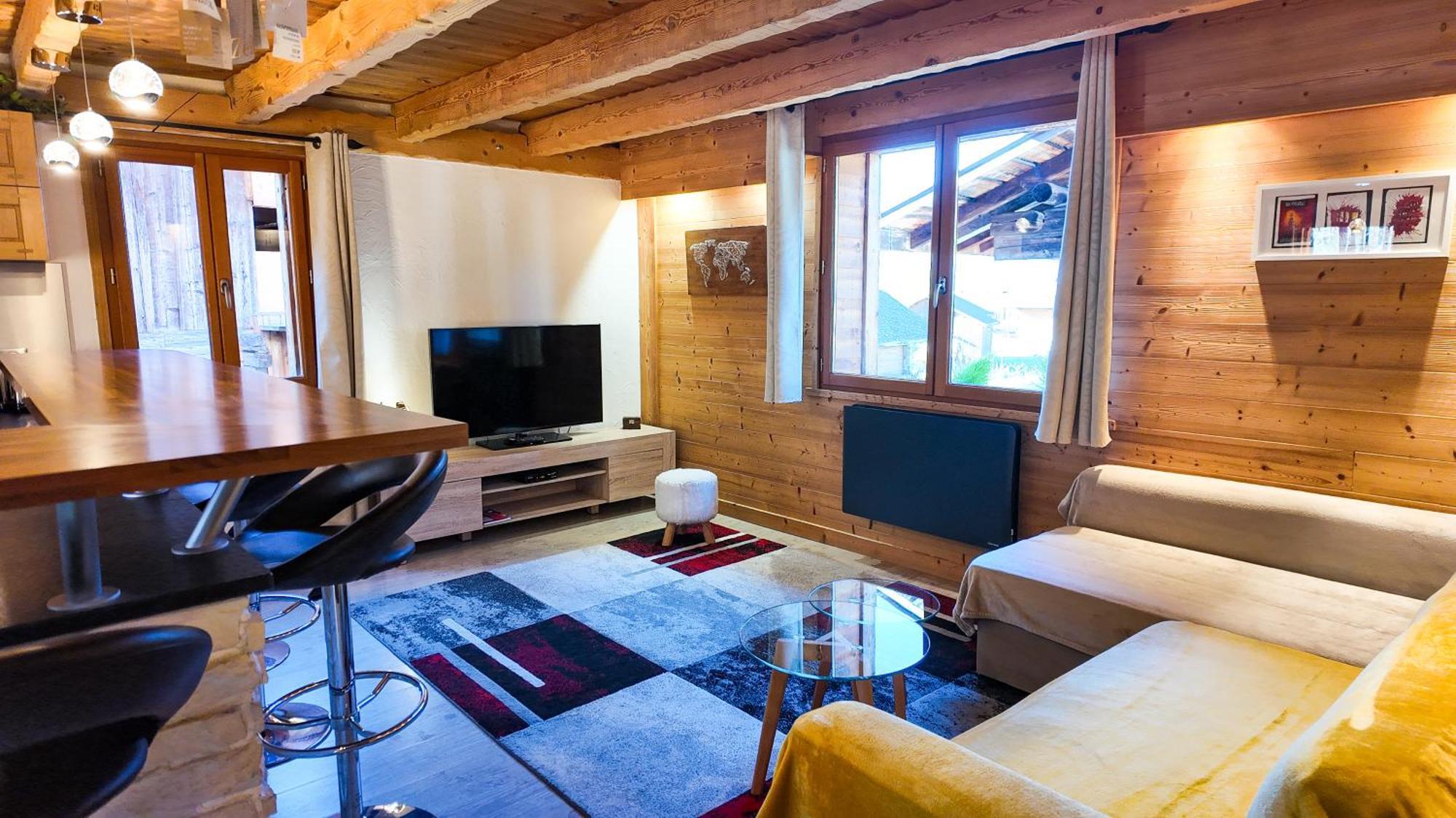 Le Grenier 1821 - Mini Chalet - Centre Village - Aravistour Saint-Jean-de-Sixt Dış mekan fotoğraf